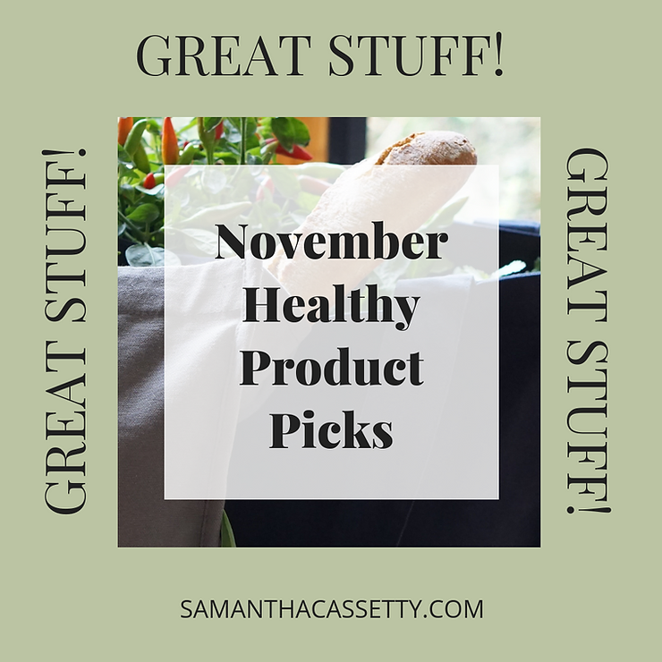 Healthy product picks
