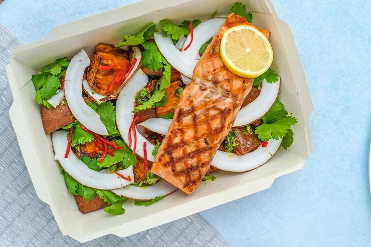 Healthy takeout and delivery meals