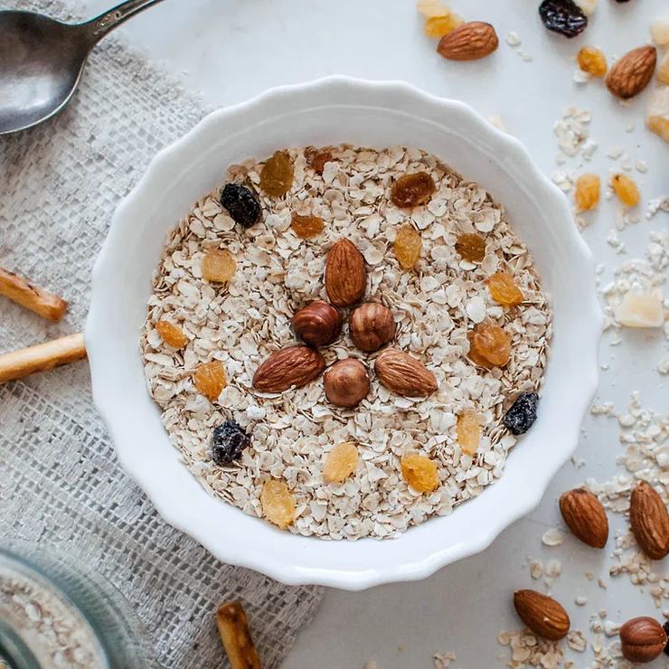 Oatmeal can be a high-protein pplant-based meal